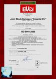 Certifikát ISO 22000